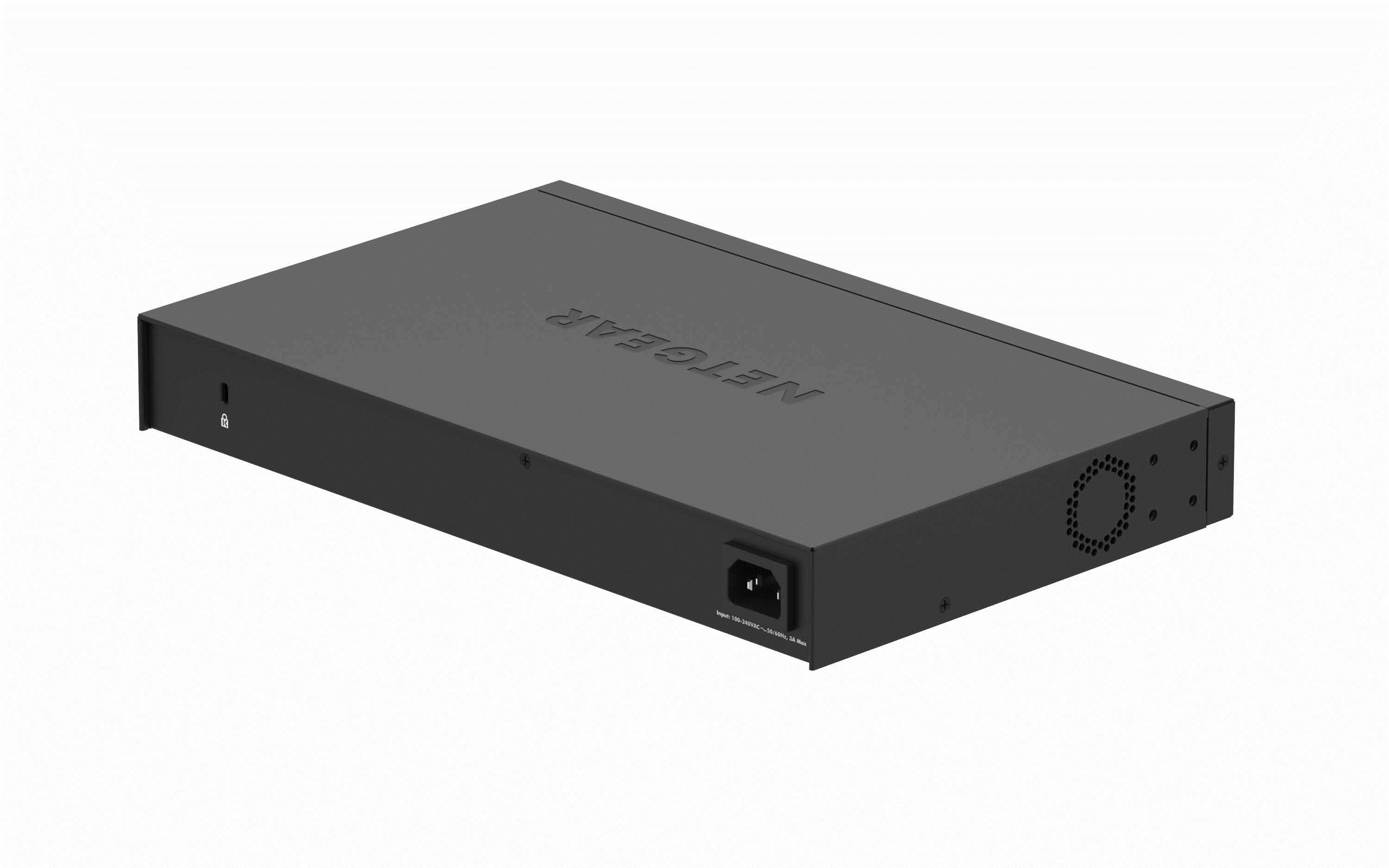 Šakotuvas NETGEAR 24PT GIGE UNMANAGED SWITCH W/POE+
