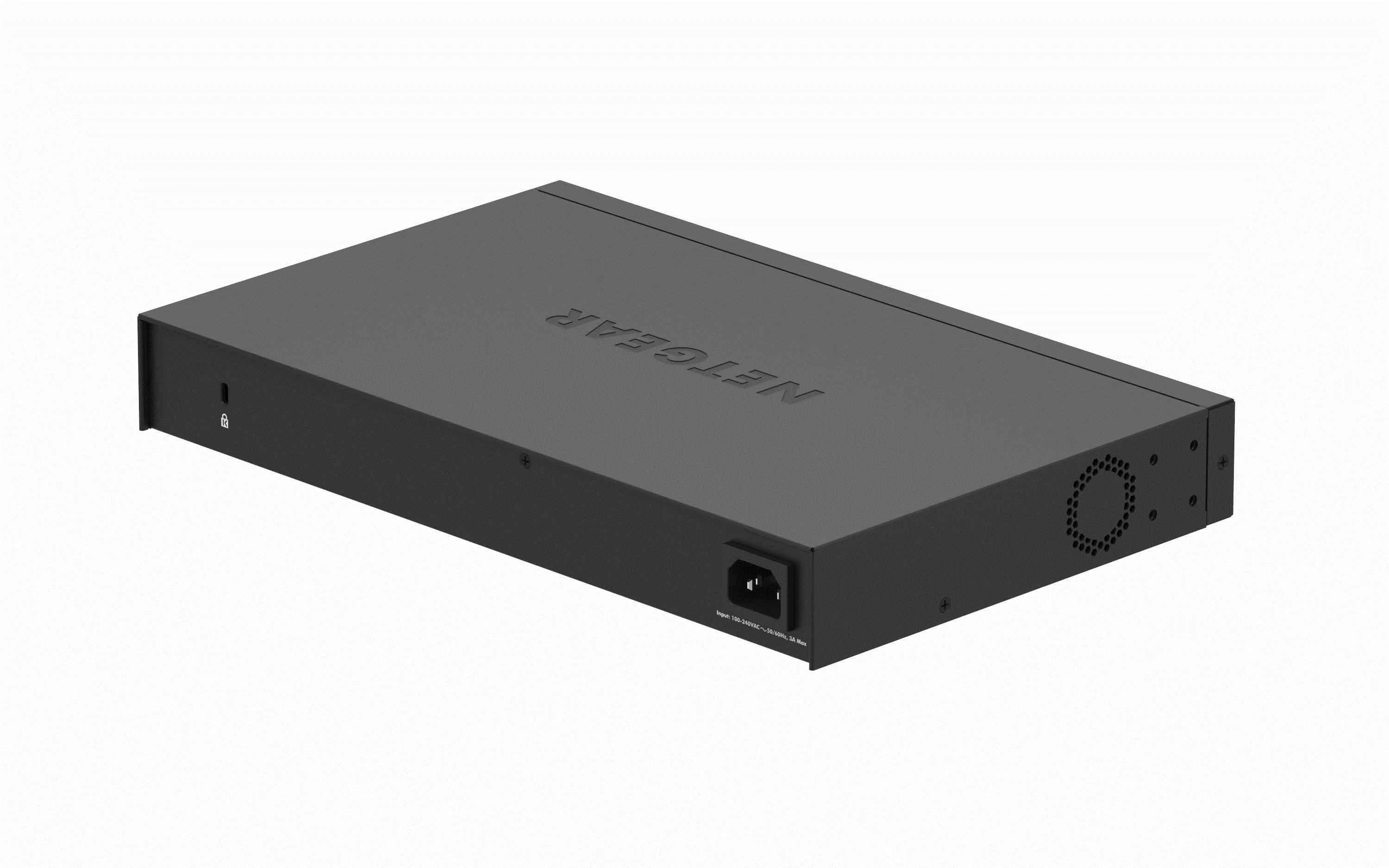 Šakotuvas NETGEAR 24PT GIGE UNMANAGED SWITCH W/POE+