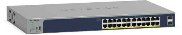 NETGEAR GS724TPv3 valdomas L2 Gigabit Ethernet (10/100/1000) Power over Ethernet (PoE) pilkas