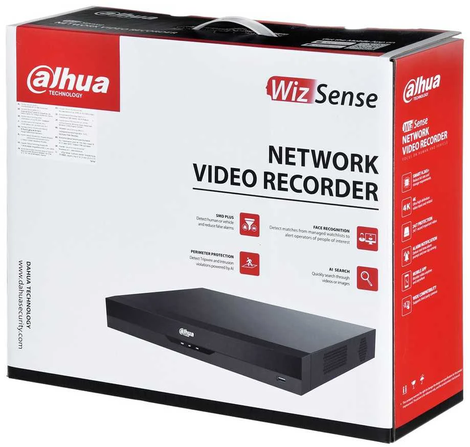 IP REGISTRATORIUS NVR5216-EI 16 KANALŲ WizSense DAHUA