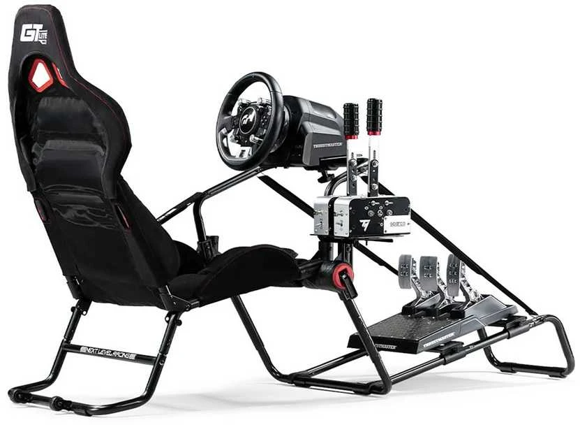Next Level Racing GT LITE PRO sulankstoma lenktynių vairuotojo kabina