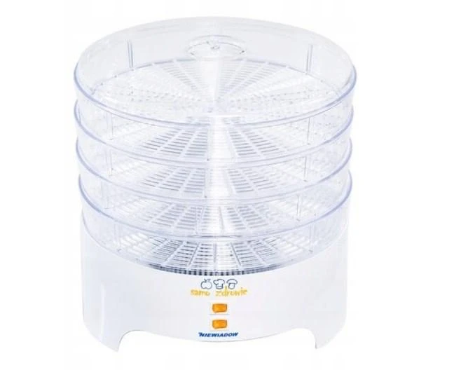 Džiovintuvas grybams ir vaisiams Niewiadów 970-01 PS/4 (300W baltas)