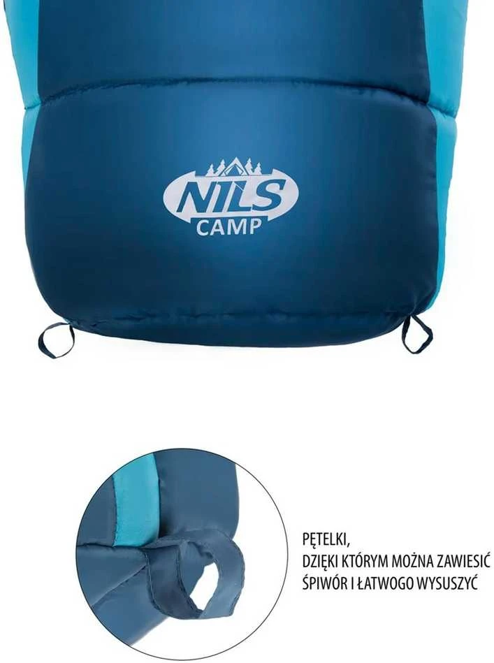 Pilkai mėlynas miegmaišis NILS CAMP NC2012