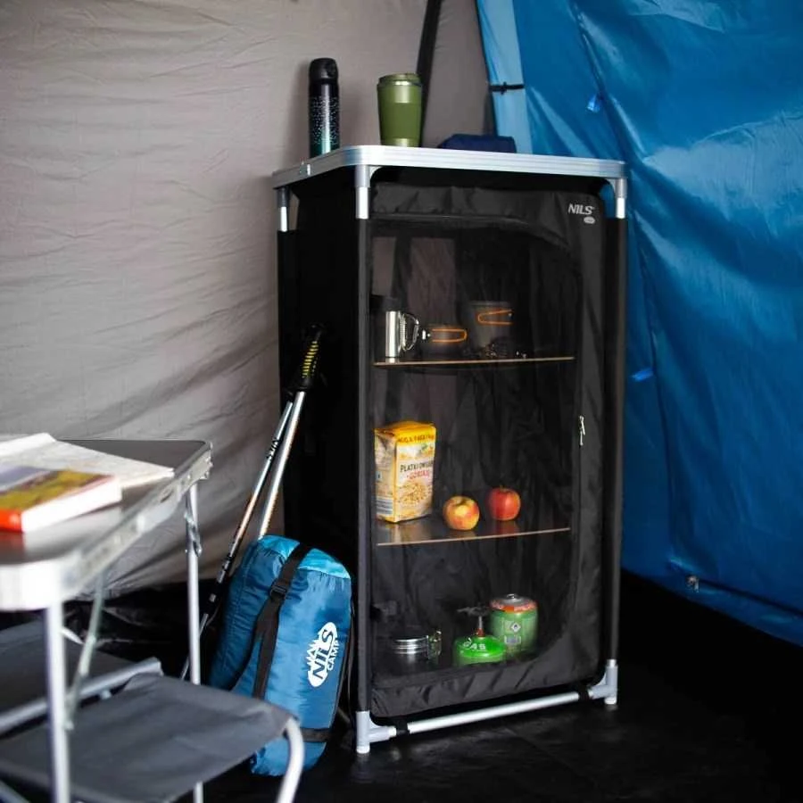 Nils Extreme Stovyklavimo spintelė su stalviršiu Nils Camp NC3036