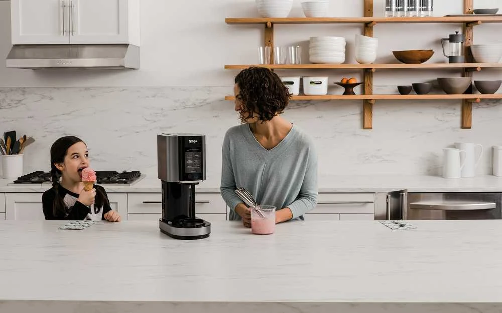 Ninja Kitchen Ledų gaminimo aparatas NC300EU, Sidabro spalvos