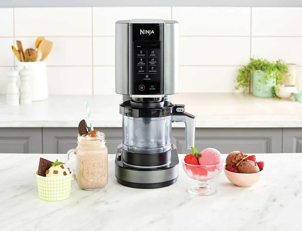 Ninja Kitchen Ledų gaminimo aparatas NC300EU, Sidabro spalvos