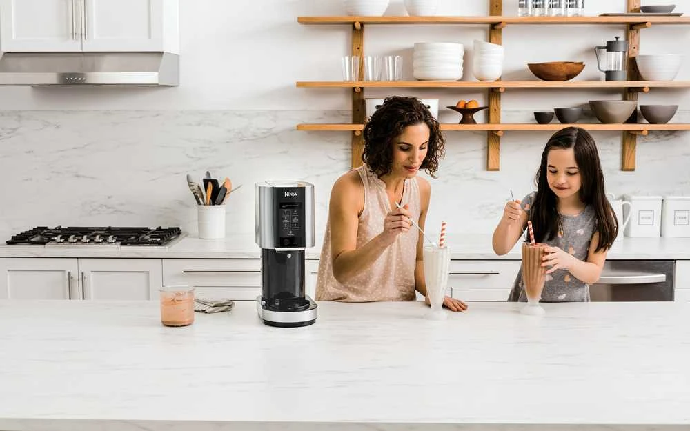 Ninja Kitchen Ledų gaminimo aparatas NC300EU, Sidabro spalvos