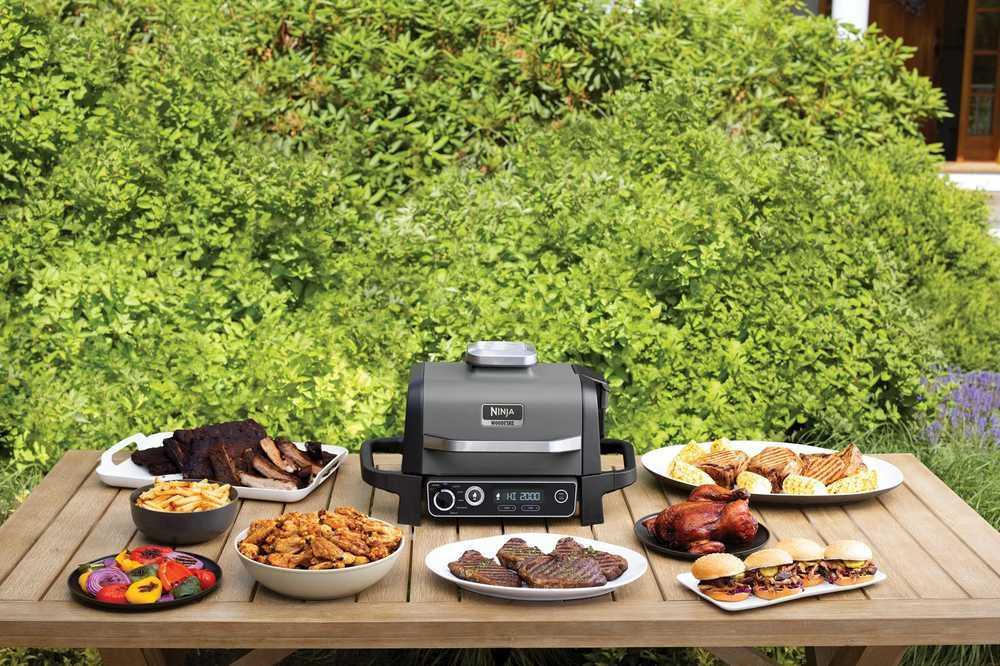 非売品　GARNiDELiA grilletto ポスター Ninja Kitchen Woodfire™ Lauko grilis / kepsninė, modelis - OG701EU