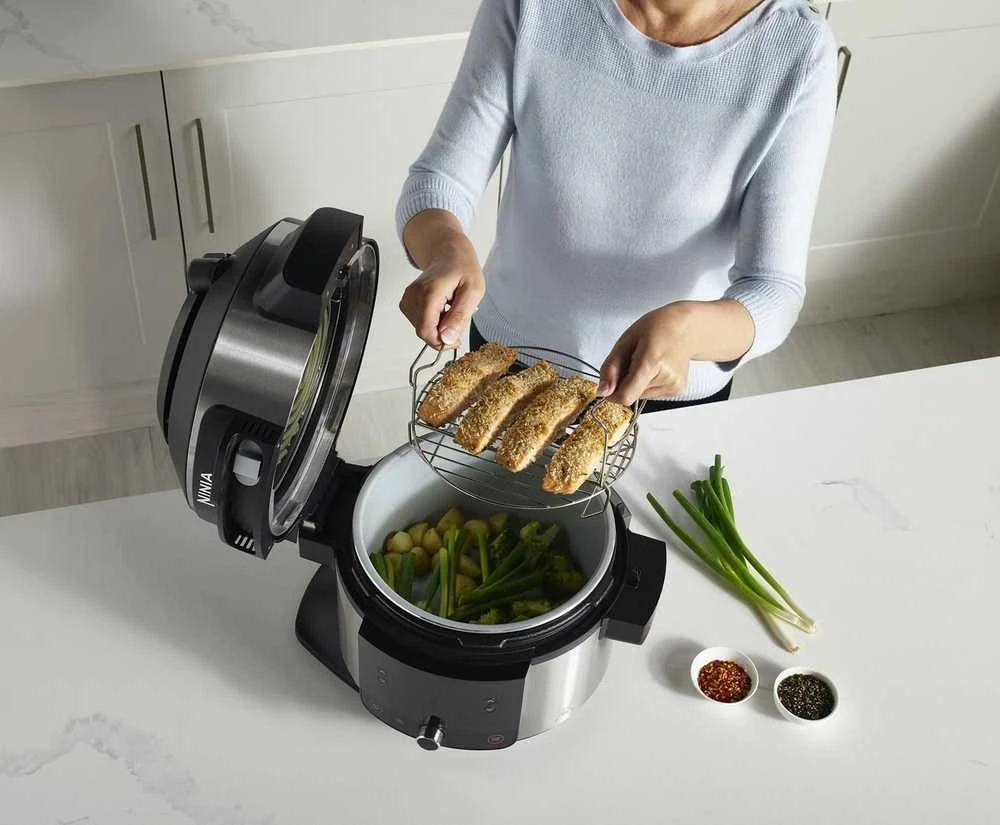 Daugiafunkcinis puodas Ninja Foodi 11-in-1 Multi-Cooker, 6 l talpos (OL550EU) aprašymas - Prekės nuotrauka