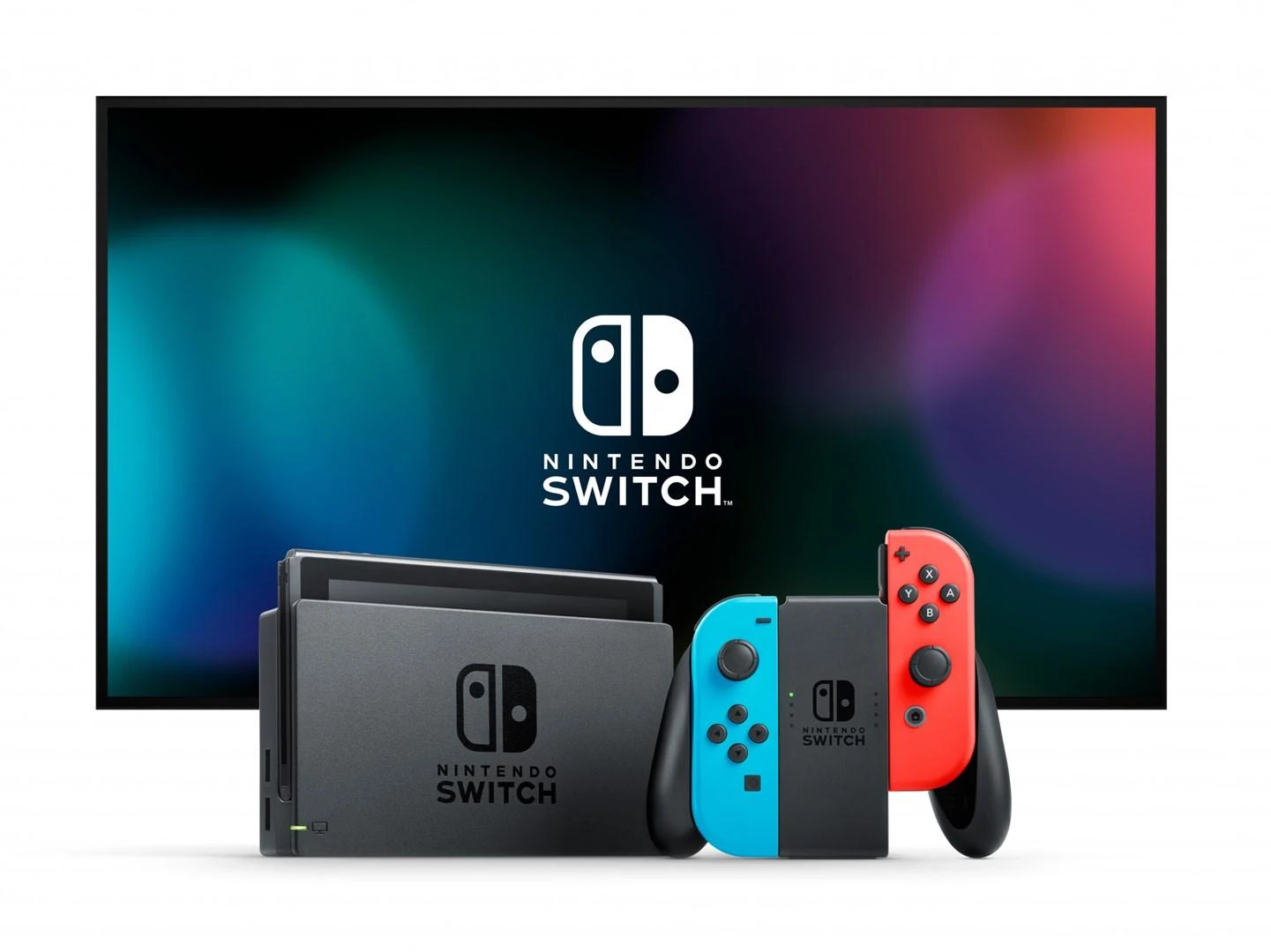 Nintendo Switch (Raudona / Mėlyna)