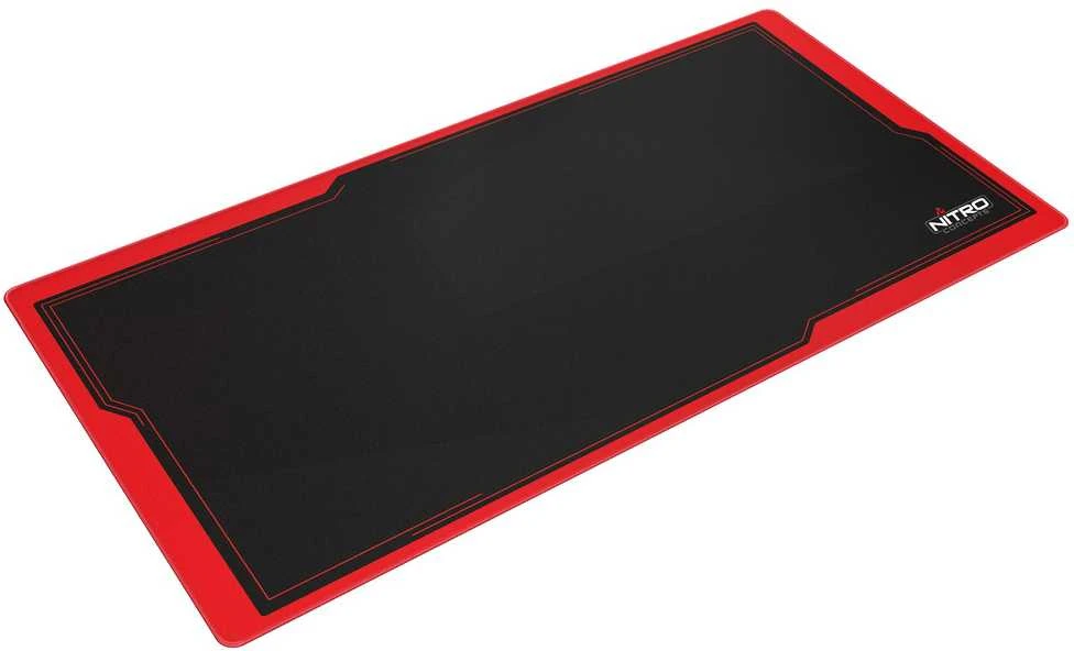 Nitro Concepts DM12 pelės kilimėlis (juoda/raudona) | 1200x600x3mm