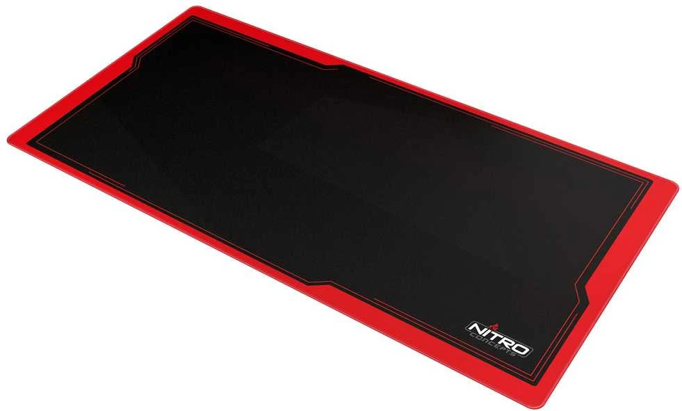 Nitro Concepts DM12 pelės kilimėlis (juoda/raudona) | 1200x600x3mm