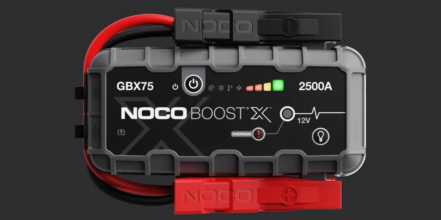NOCO GBX75 užvedimo įrenginys su šviečiančiu indikatoriumi