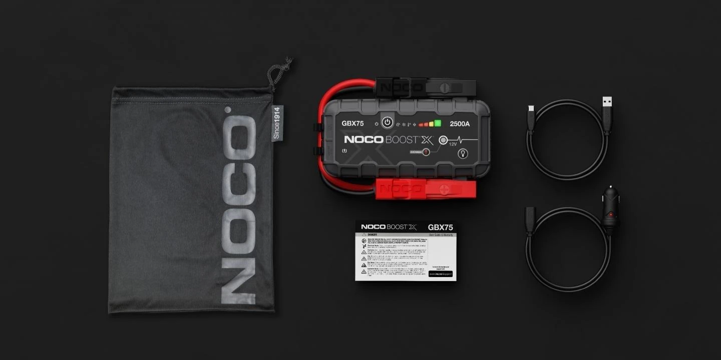 Automobilio Užvedimo Įrenginys - NOCO GBX75 2500A Benzininiams Varikliams iki 8.5L ir Dyzeliniams iki 6.5L