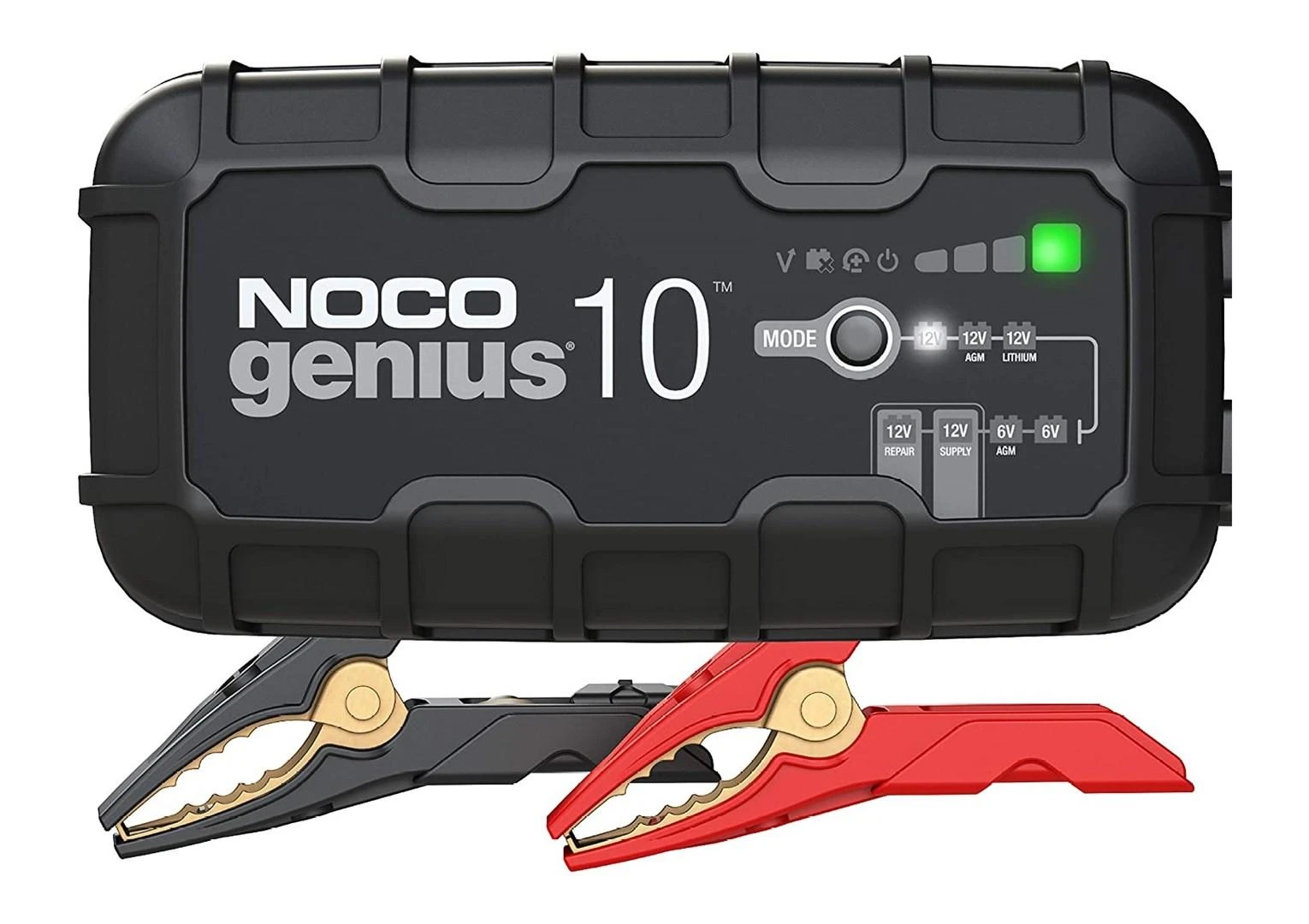 Akumuliatorių Įkroviklis - NOCO Genius10 EU 10A, 6V/12V su Priežiūros ir Nusierinimo Funkcija