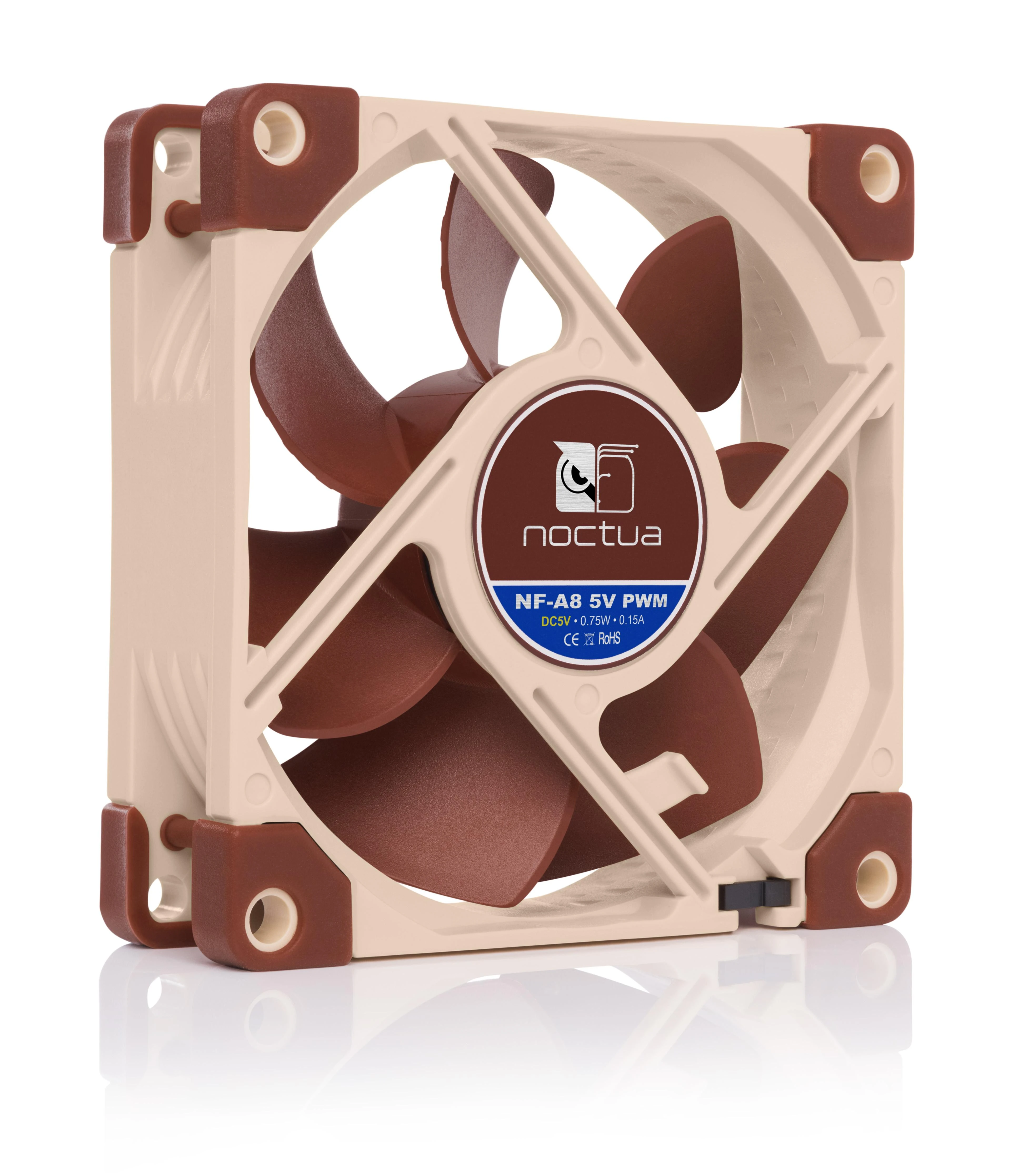 „Noctua NF-A8 5V PWM“ ventiliatorius, Ø 80 mm