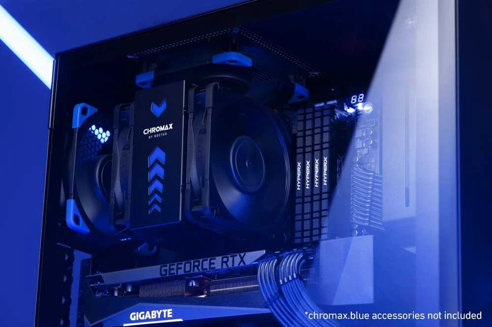 Noctua U12A chromax.juodas procesoriaus aušintuvas – 120mm