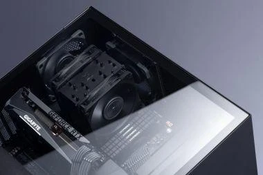 Noctua U12A chromax.juodas procesoriaus aušintuvas – 120mm