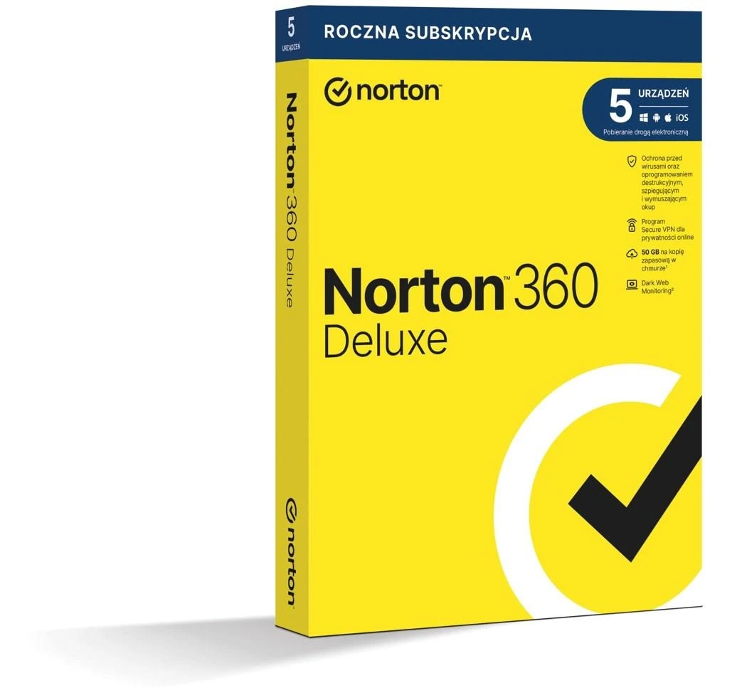 „Symantec NortonLifeLock Norton 360 Deluxe“ 1 metai
