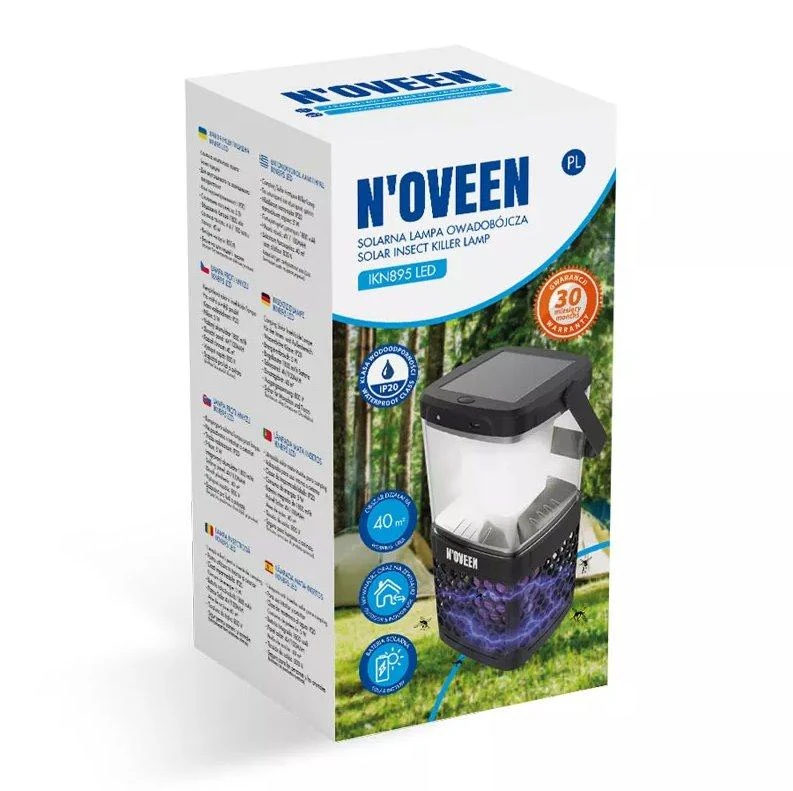 „N'oveen IKN895“ LED IP20 saulės insekticidinė lempa