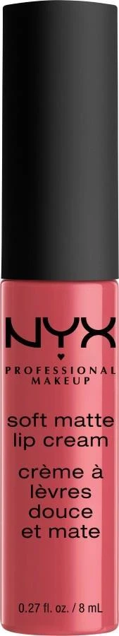 NYX Matiniai lūpų dažai Soft Matte Lip Cream, 8 ml, spalva - Sao Paulo