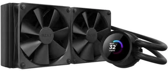 NZXT Kraken 240 vandens aušinimas su LCD ekranu