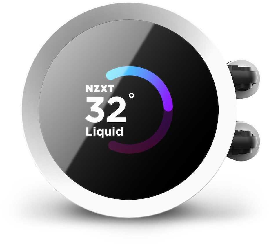 NZXT CPU vandens aušinimas Kraken 280 RGB LCD Baltas