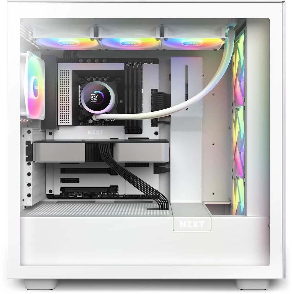 NZXT CPU vandens aušinimas Kraken 360 RGB LCD Baltas