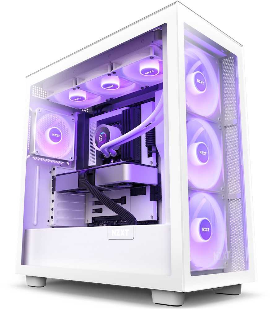 NZXT CPU vandens aušinimas Kraken 360 RGB LCD Baltas