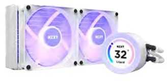 NZXT CPU vandens aušinimas Kraken Elite 240 RGB LCD Baltas
