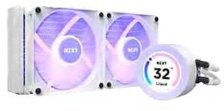 NZXT CPU vandens aušinimas Kraken Elite 240 RGB LCD Baltas