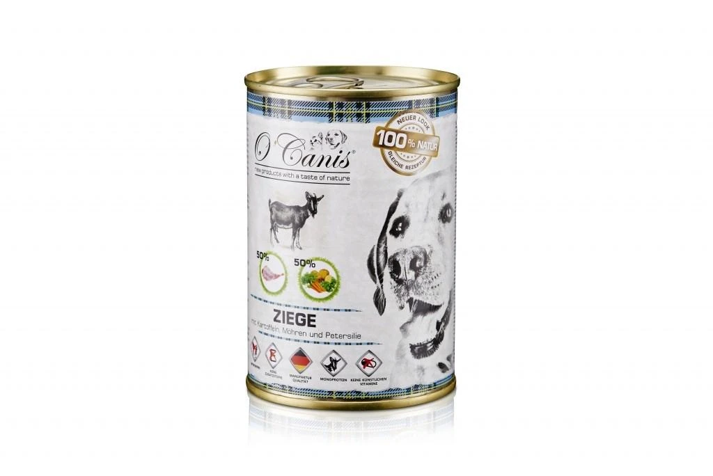 Drėgnas Šunų Maistas - O'CANIS Ožkiena Su Bulvėmis 400g Be Grūdų