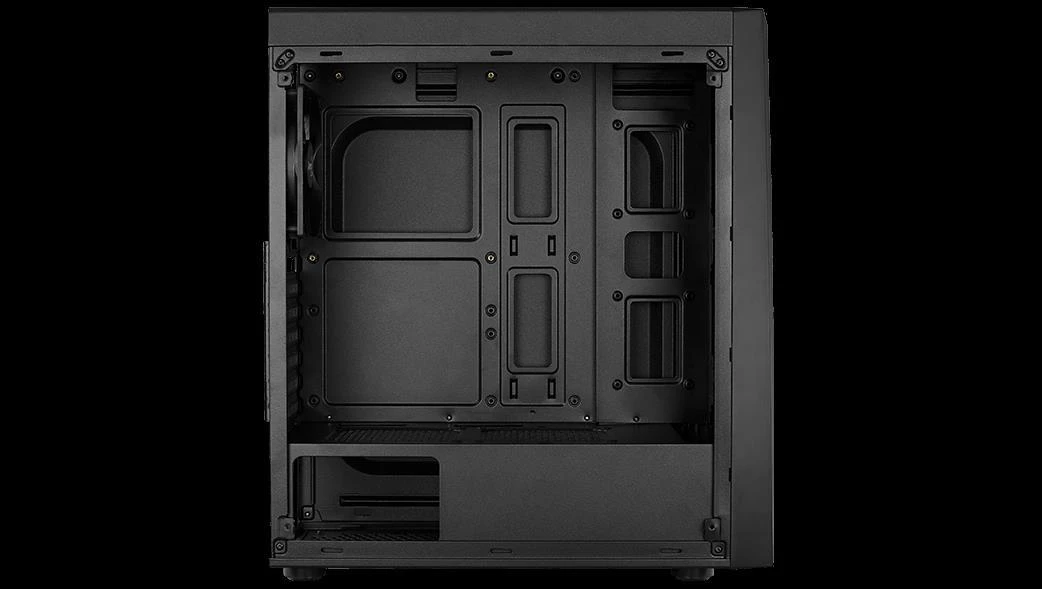 AEROCOOL AEROPGSBOLT-BK-RGB PC dėklas ATX Aerocool BOLT RGB USB 3.0 - 1x120mm Juodas FAN