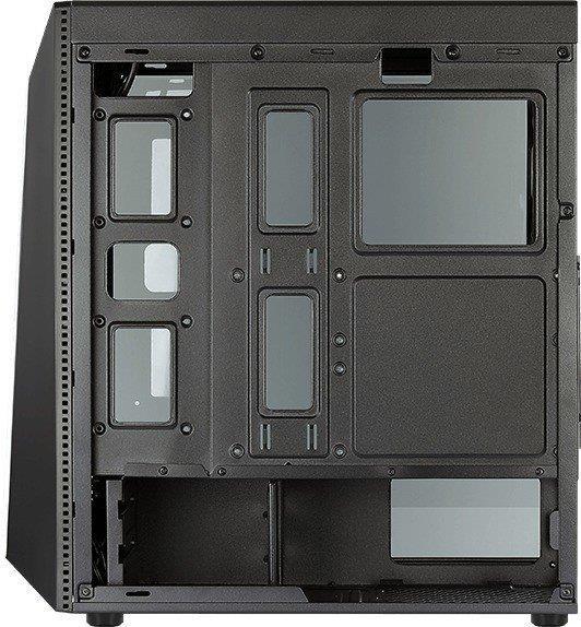 Korpusas Aerocool PGS SHARD RGB AEROPGSSHARDRGB-BK (ATX, Micro ATX, Mini ATX, juodos spalvos)