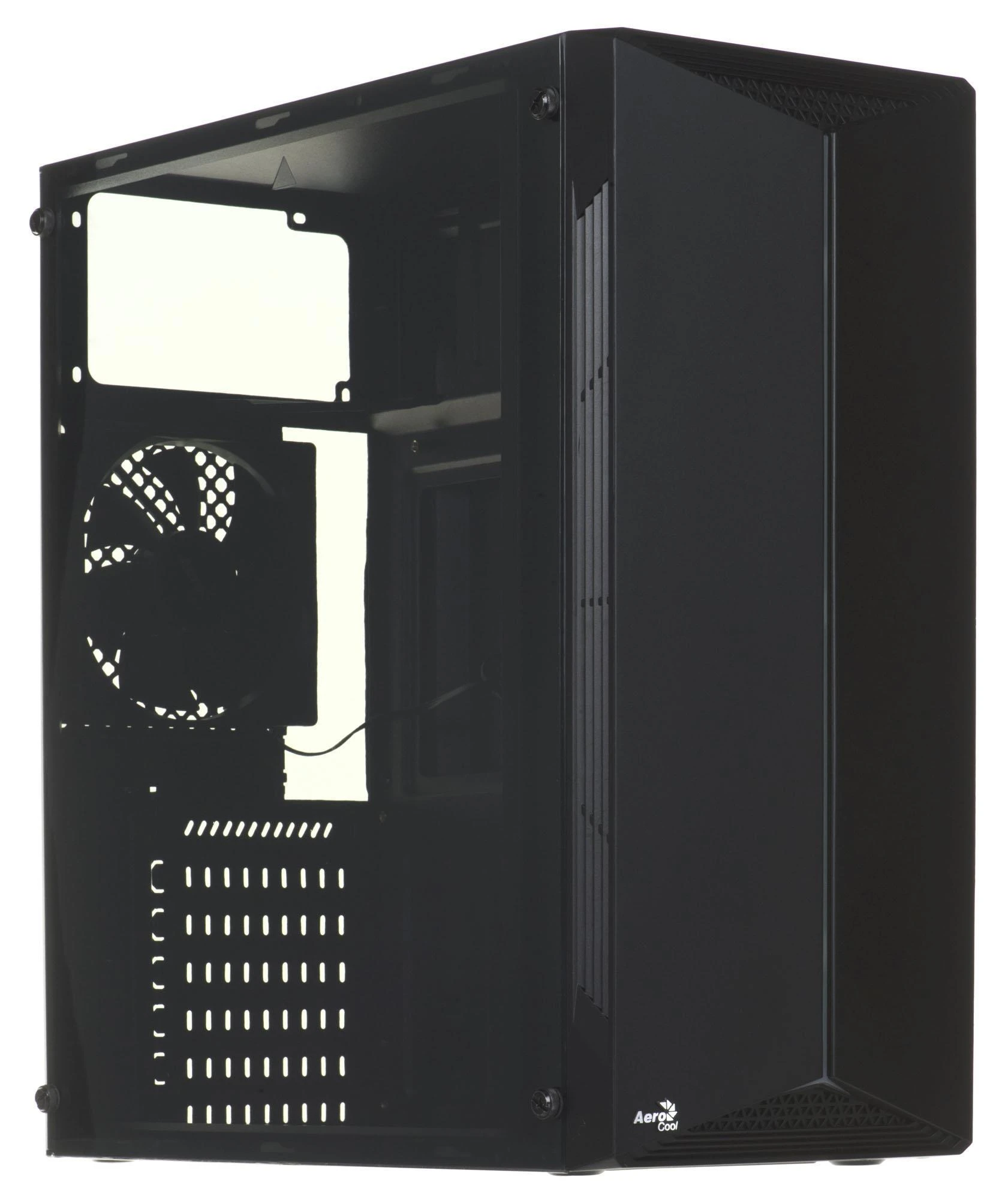 AEROCOOL AEROPGSSPLIT-A-BKRGB kompiuterio dėklas ATX Aerocool SPLIT RGB USB 3.0 - RGB STRIP 1x120mm VENTILIATORIUS