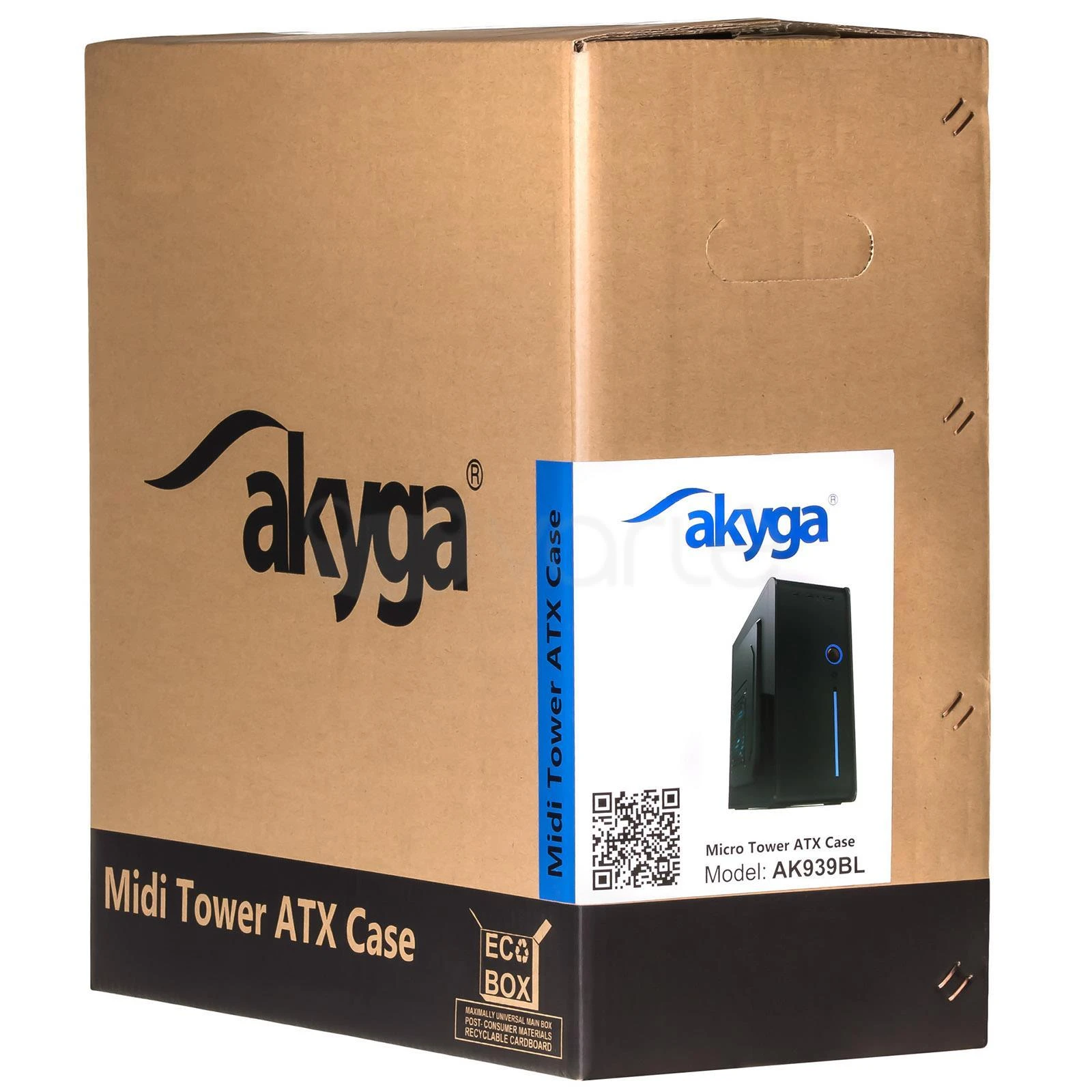 Korpusas Akyga Micro ATX Case AK939BL w/