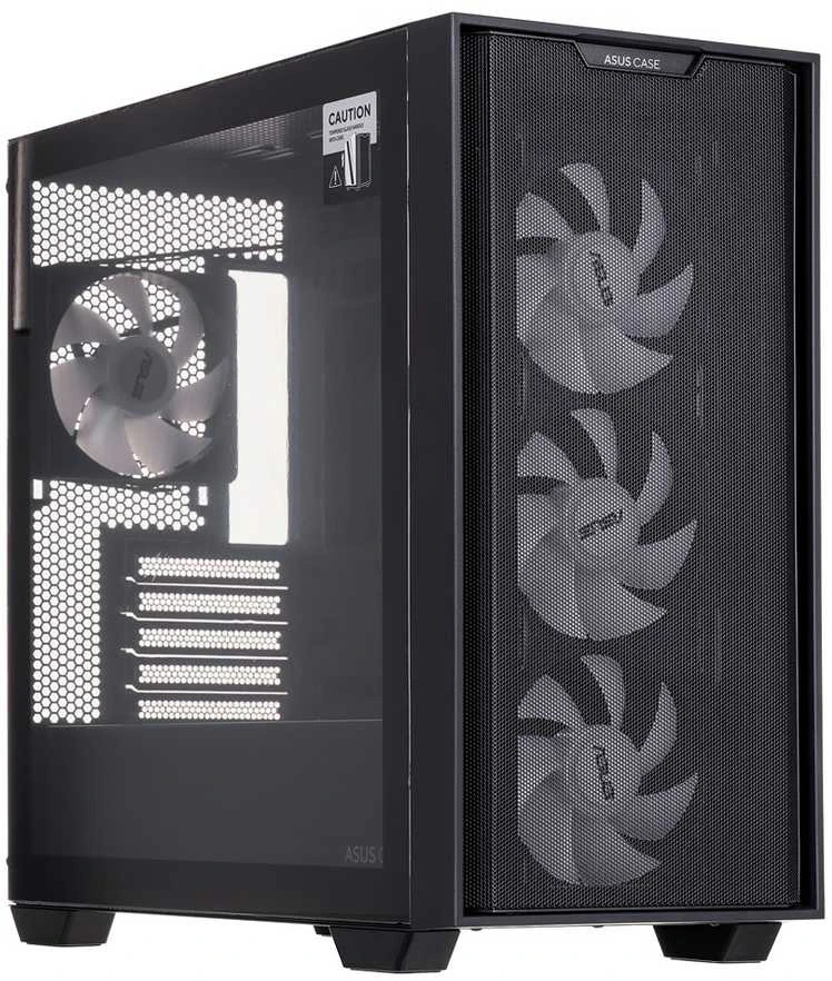 ASUS A21 PLUS TG ARGB Juodas mATX Case