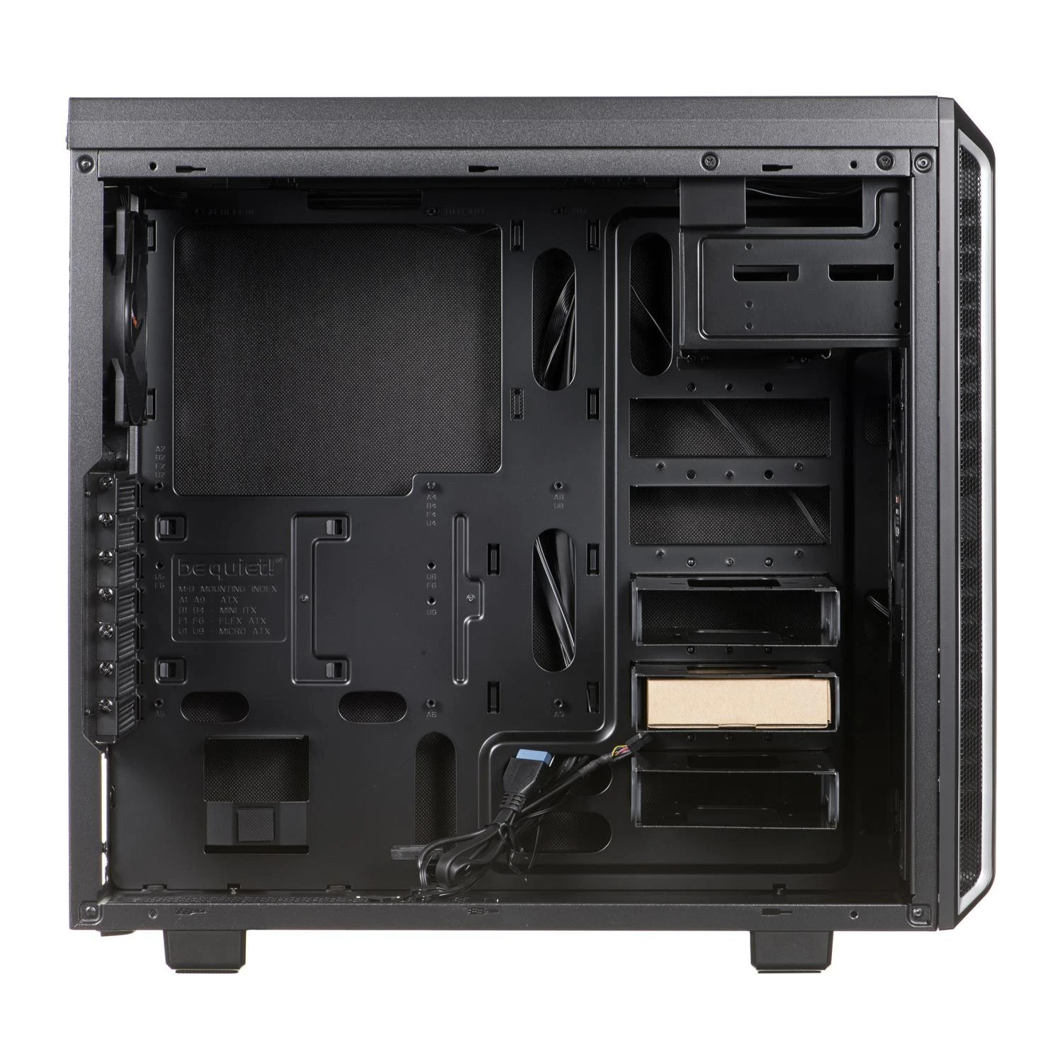 BE QUIET PURE BASE 600 Sidabrinis Midi Tower