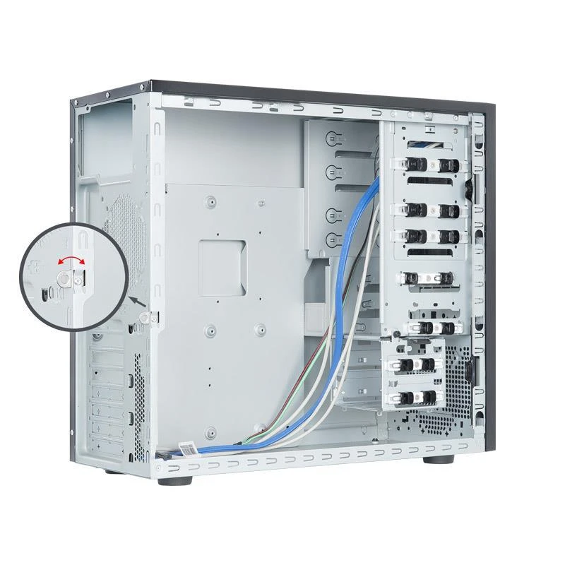 Housing Chieftec Classic BM-25B-OP (ATX, Mini ATX, Mini ITX, juodos spalvos)