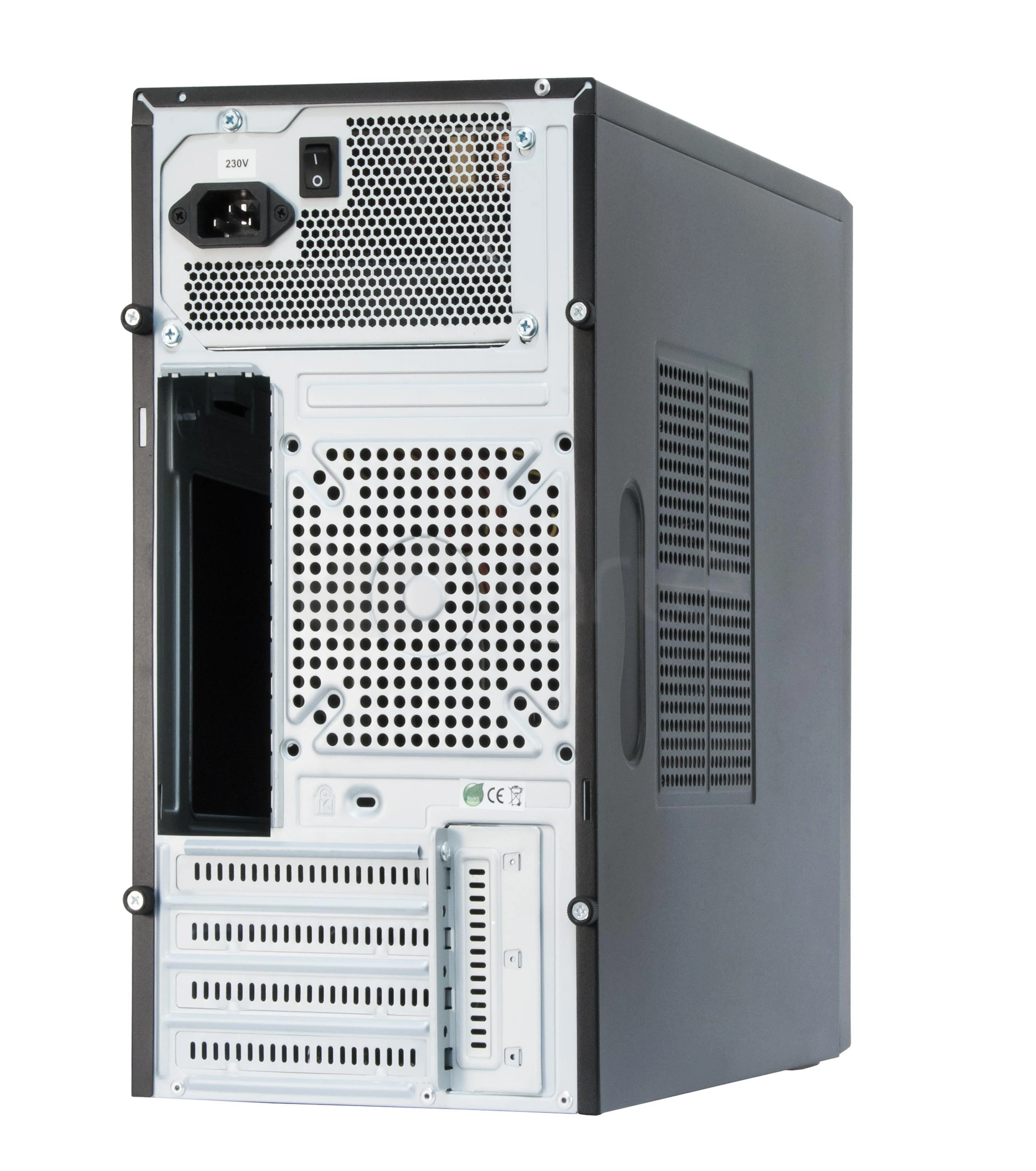 Housing Chieftec Mesh CT-01B-350GPB (Micro ATX, juodos spalvos)