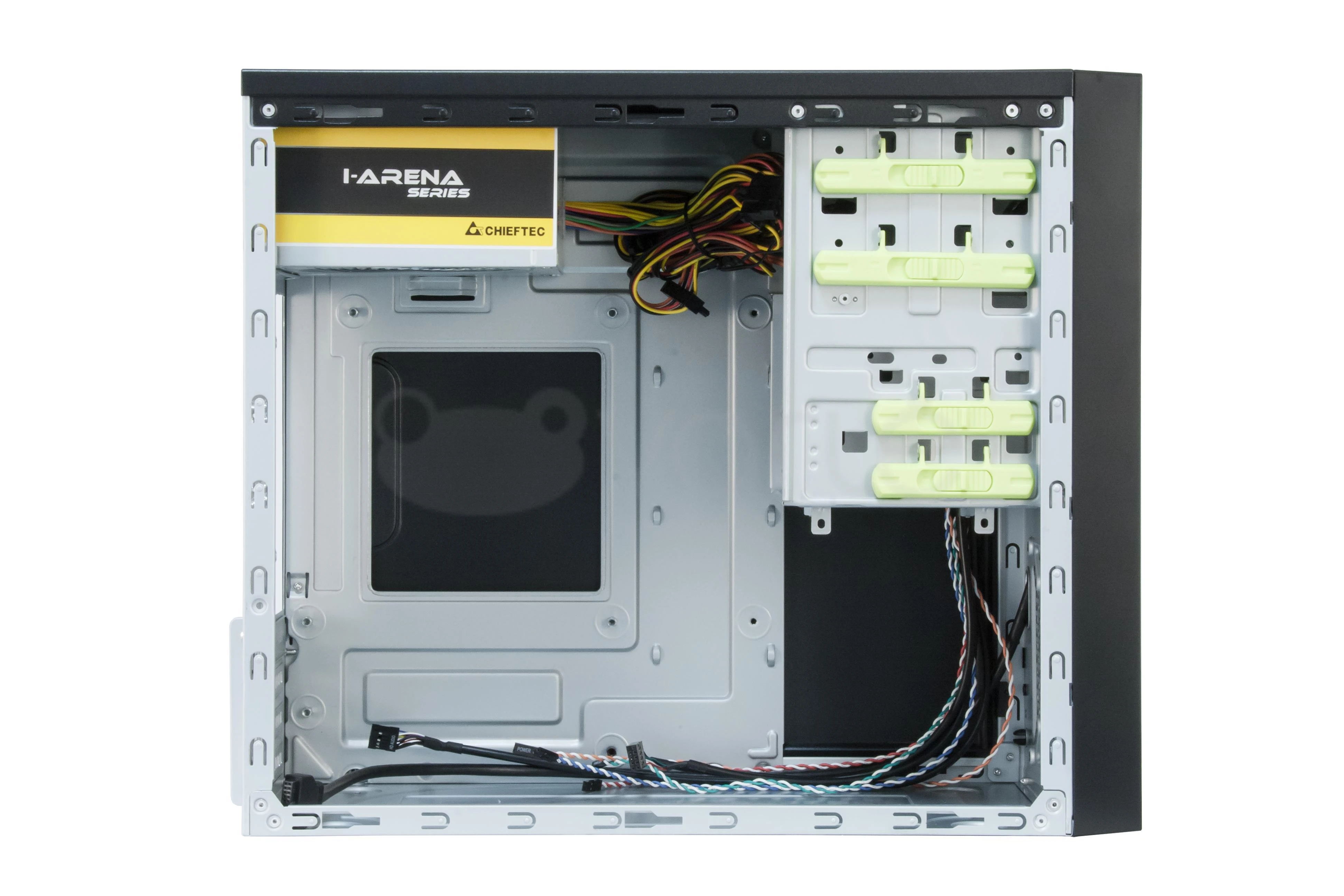 Housing Chieftec Mesh CT-01B-350GPB (Micro ATX, juodos spalvos)