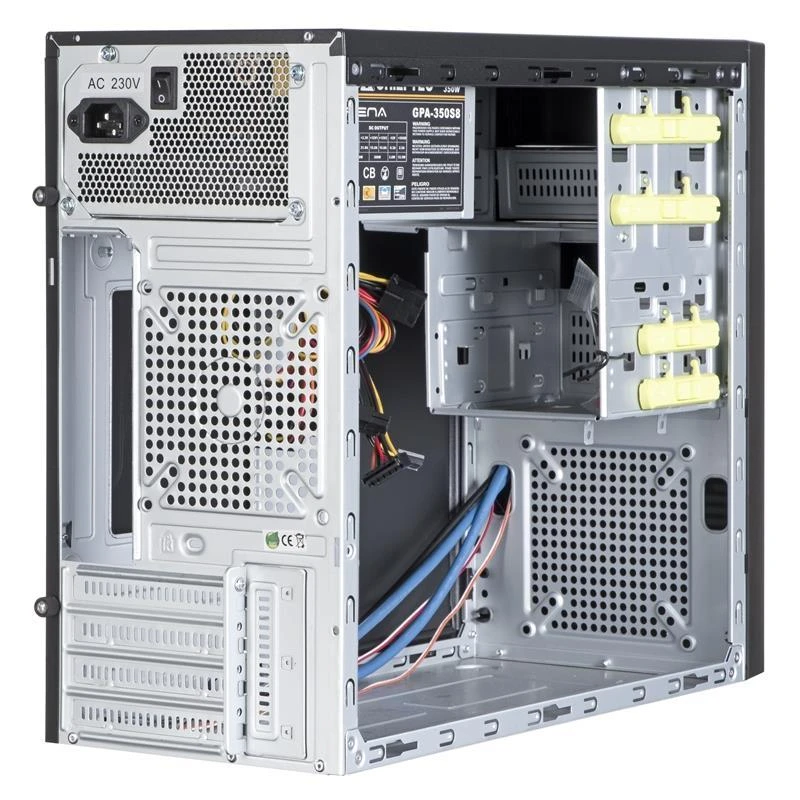 OBUDOWA CHIEFTEC HT-01B-350GPB (350W) USB3.0 Juoda