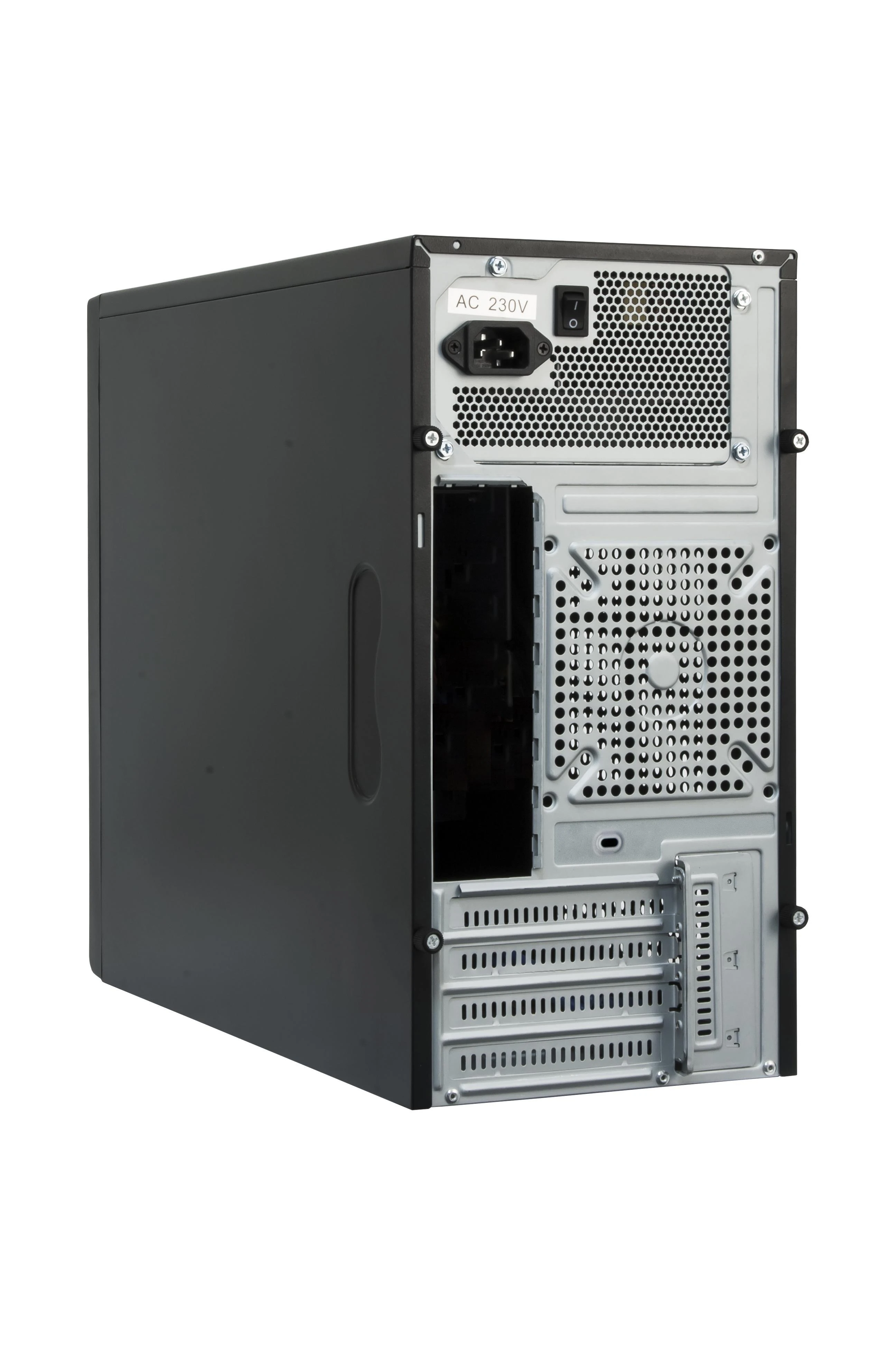 Korpusas Chieftec Elox XT-01B-350GPB (Micro ATX, juodos spalvos)