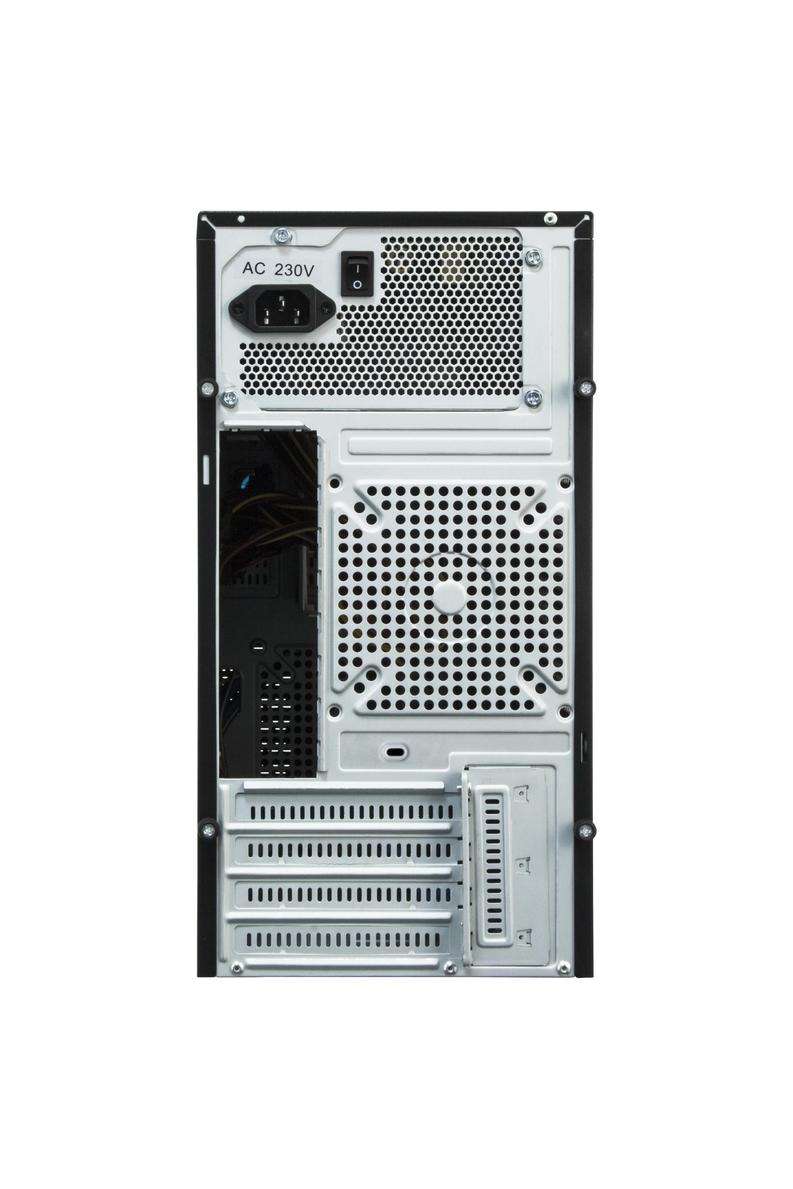 Korpusas Chieftec Elox XT-01B-350GPB (Micro ATX, juodos spalvos)