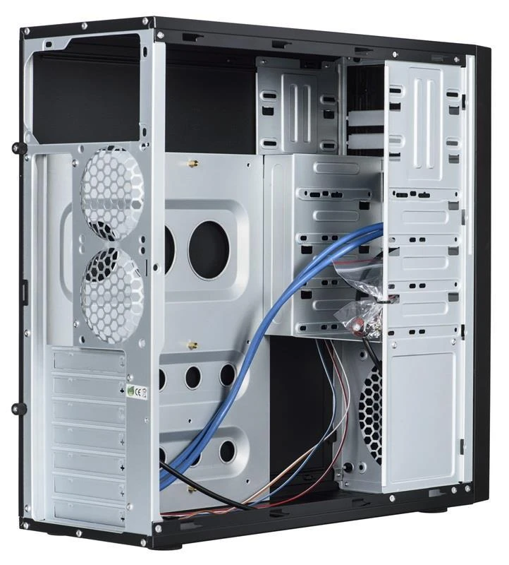 Chieftec HQ-01B-OP kompiuterio dėklas Midi Tower Juodas