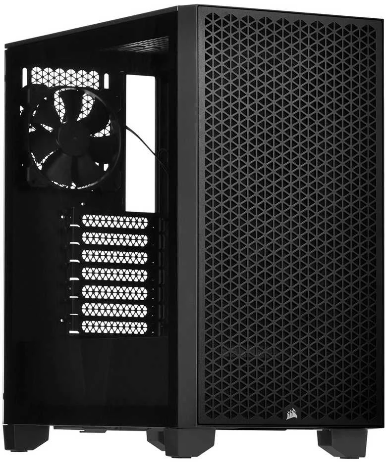 „Corsair“ | Grūdinto stiklo kompiuterio korpusas | 3000D | Juodas | Vidutinio dydžio bokštas | ATX