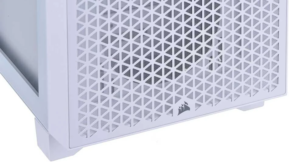 Corsair | RGB Tempered Glass PC Case | 3000D | Side window | Mid-Tower | Baltas