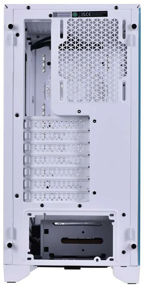 Corsair | RGB Tempered Glass PC Case | 3000D | Side window | Mid-Tower | Baltas