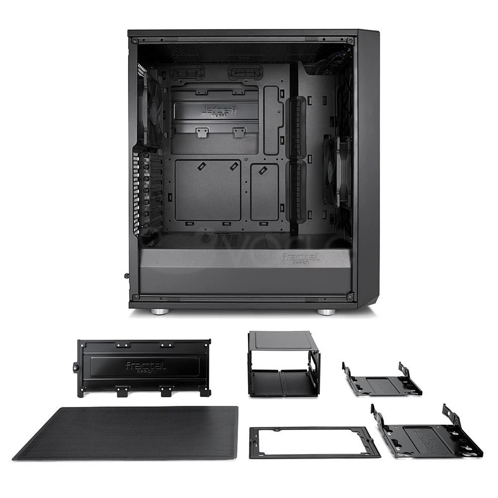 „Fractal Design“ | „Meshify C“ | FD-CA-MESH-C-BKO | Juodas | ATX | ATX