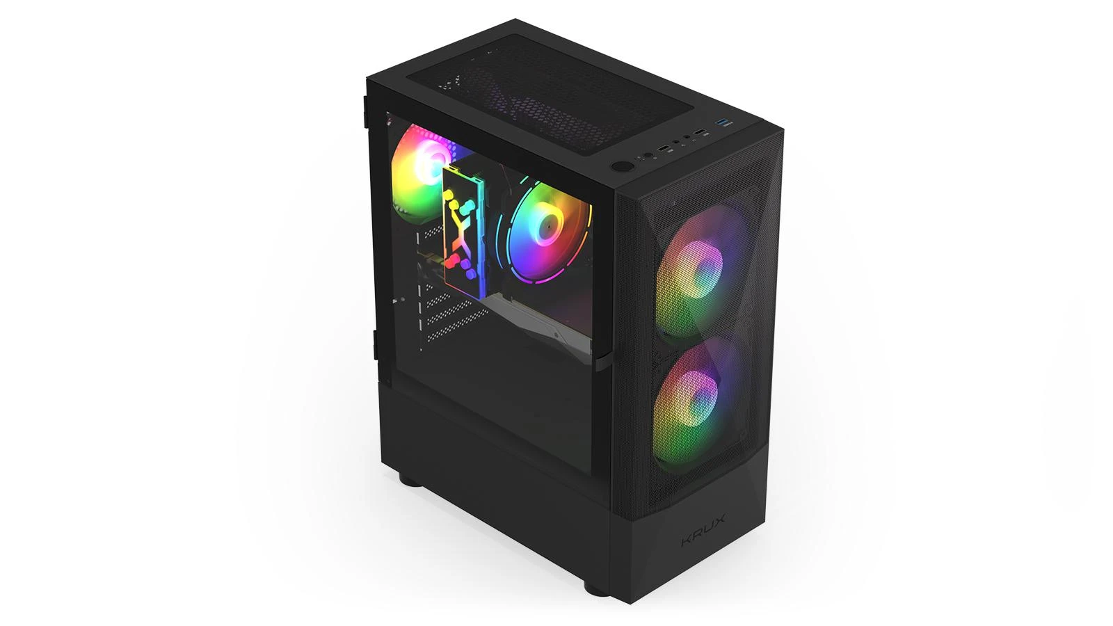 Kompiuterio korpusas  Krux Vako RGB /KRX0132